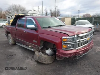 2014 Chevrolet Silverado 1500 High Country with VIN 3GCUKTEC3EG397013, listed as a IAAI auction lot 41162175 with 150,161 mi miles. Bid and sale history available at carsss.com. Image 1.