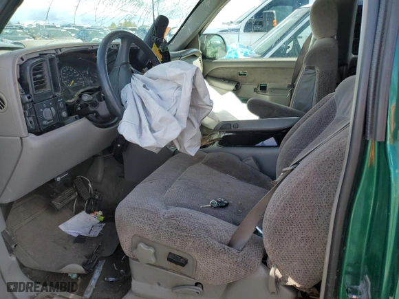 1999 Chevrolet Silverado 1500 LS with VIN 2GCEC19TXX1139101, listed as a Copart auction lot 48391105 with 0 mi miles and Salvage Title. Bid and sale history available at carsss.com. Image 7.