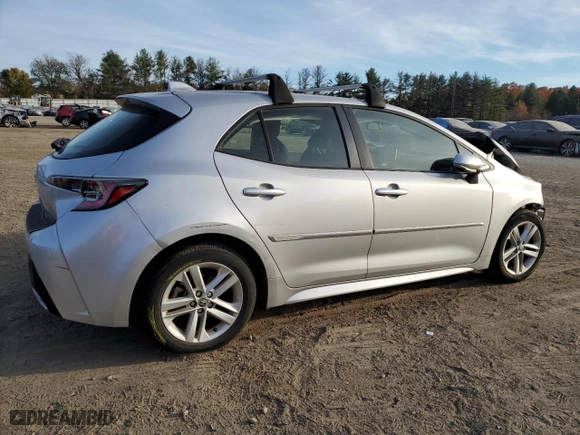 2019 Toyota Corolla Hatchback SE with VIN JTNK4RBE0K3047617, listed as a Copart auction lot 75618353 with 32,649 mi miles. Bid and sale history available at carsss.com. Image 3.