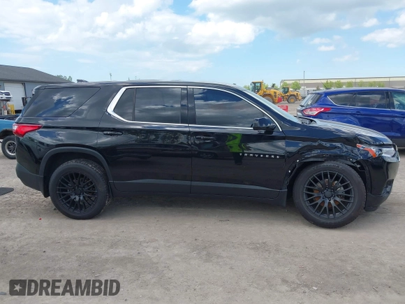 2020 Chevrolet Traverse LS with VIN 1GNERFKW3LJ180984, listed as a IAAI auction lot 42241631 with 69,654 mi miles and . Bid and sale history available at DreamBid. Image 13.