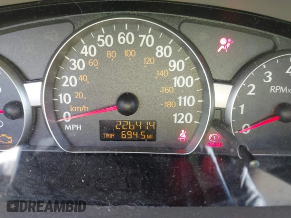 2004 Saturn ION with VIN 1G8AJ52F44Z182457, listed as a IAAI auction lot 41955387 with 226,414 mi miles. Bid and sale history available at carsss.com. Image 7.