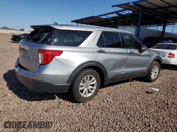2021 Ford Explorer with VIN 1FMSK7BH7MGA72210, listed as a Copart auction lot 59494505 with 54,769 mi miles and Salvage title. Bid and sale history available at DreamBid. Image 3.