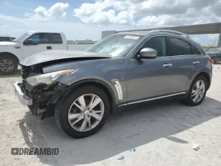2017 Infiniti QX70 с VIN JN8CS1MW7HM411920, выставлен на аукционе Copart как лот 63930635 с пробегом Не указан миль и Чистый • Clean title. История ставок и продаж доступна на DreamBid. Изображение 1.