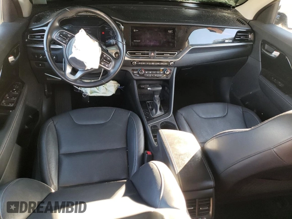 2022 Kia Niro Touring SE with VIN KNDCC3LC5N5532432, listed as a Copart auction lot 76519434 with 48,313 mi miles and Salvage Title. Bid and sale history available at carsss.com. Image 8.
