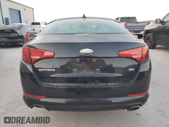 2013 Kia Optima LX with VIN 5XXGM4A76DG214999, listed as a Copart auction lot 48585905 with 161,745 mi miles and Salvage Title. Bid and sale history available at carsss.com. Image 6.