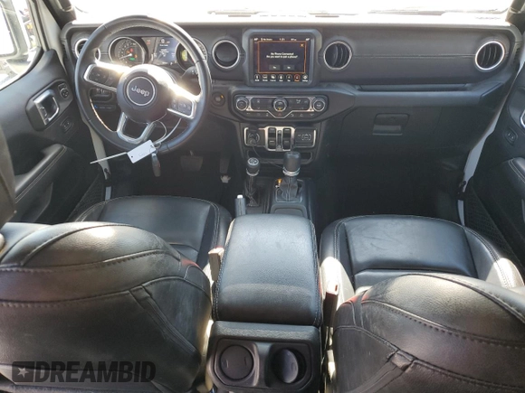 2022 Jeep Wrangler Unlimited Sahara with VIN 1C4JJXP60NW158556, listed as a Copart auction lot 46195725 with 30,773 mi miles and Salvage title. Bid and sale history available at DreamBid. Image 8.