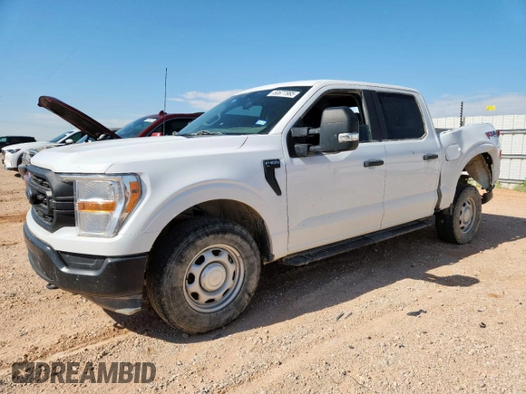 2022 Ford F-150 XL with VIN 1FTFW1E57NKE15119, listed as a Copart auction lot 60677985 with 79,006 mi miles and Salvage title. Bid and sale history available at DreamBid. Image 1.