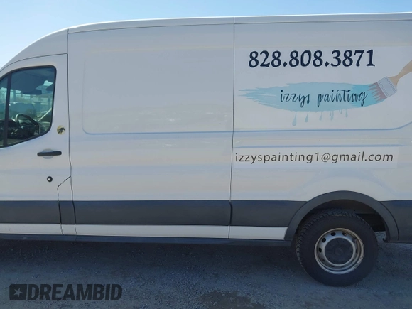 2018 Ford Transit with VIN 1FTYR2CM0JKB49923, listed as a IAAI auction lot 41977529 with 59,304 mi miles. Bid and sale history available at carsss.com. Image 14.