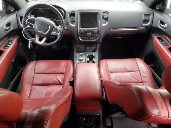 2017 Dodge Durango R/T with VIN 1C4SDHCTXHC917524, listed as a Copart auction lot 86272284 with 150,492 mi miles and Salvage Title. Bid and sale history available at carsss.com. Image 8.