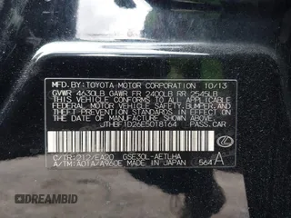 2014 Lexus IS 250 with VIN JTHBF1D26E5018164, listed as a IAAI auction lot 42373336 with 117,845 mi miles and . Bid and sale history available at DreamBid. Image 9.