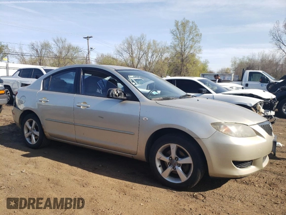 2006 Mazda Mazda3 i with VIN JM1BK12G461447050, listed as a Copart auction lot 53802275 with 161,754 mi miles and Salvage Title. Bid and sale history available at carsss.com. Image 4.