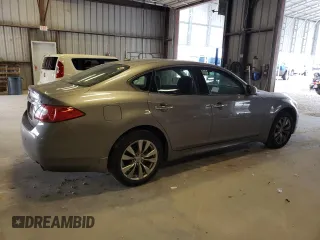 2013 Infiniti M37 with VIN JN1BY1AR2DM602789, listed as a Copart auction lot 68795164 with 122,533 mi miles and Salvage Title. Bid and sale history available at carsss.com. Image 3.