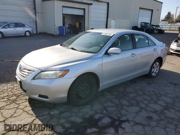2007 Toyota Camry CE with VIN 4T1BE46K27U163080, listed as a Copart auction lot 47892755 with 90,381 mi miles and Salvage Title. Bid and sale history available at carsss.com. Image 1.
