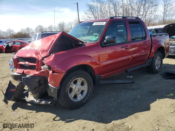 2003 Ford Explorer Sport Trac XLS with VIN 1FMZU77E33UC41095, listed as a Copart auction lot 49394895 with 98,578 mi miles and Salvage Title. Bid and sale history available at carsss.com. Image 1.