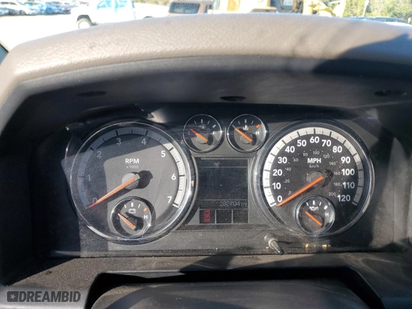 2010 Dodge Ram 1500 Sport with VIN 1D7RV1CT7AS154902, listed as a Copart auction lot 85613464 with 282,704 mi miles and Salvage Title. Bid and sale history available at carsss.com. Image 9.