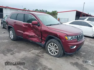 2022 Jeep Grand Cherokee WK Laredo X with VIN 1C4RJEAG0NC128094, listed as a IAAI auction lot 41402308 with 34,190 mi miles. Bid and sale history available at carsss.com. Image 1.