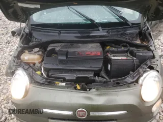2012 FIAT 500 Pop with VIN 3C3CFFDR1CT343449, listed as a Copart auction lot 50960485 with 113,716 mi miles and Clean Title. Bid and sale history available at carsss.com. Image 12.