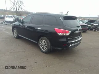 2014 Nissan Pathfinder SL with VIN 5N1AR2MM7EC718018, listed as a IAAI auction lot 41491505 with 153,343 mi miles and . Bid and sale history available at carsss.com. Image 3.