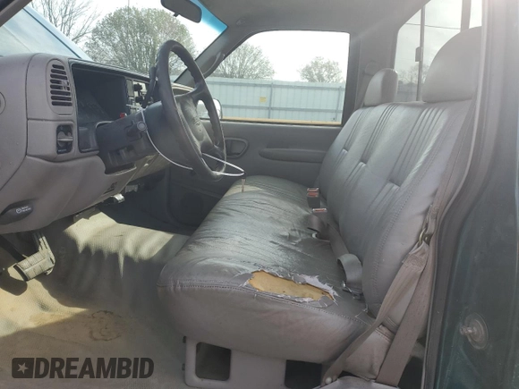 1997 GMC Sierra 1500 with VIN 1GTGC24JXVE524979, listed as a Copart auction lot 79087634 with 170,567 mi miles and Salvage Title. Bid and sale history available at DreamBid. Image 7.