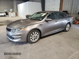 2016 Kia Optima LX with VIN 5XXGT4L30GG002813, listed as a Copart auction lot 63690675 with 74,471 mi miles and Salvage title. Bid and sale history available at DreamBid. Image 1.