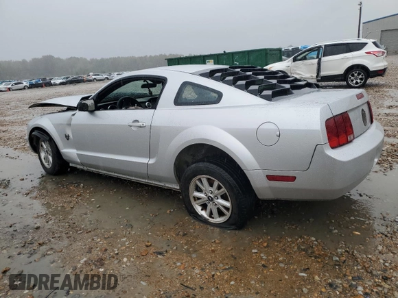 2009 Ford Mustang with VIN 1ZVHT80NX95110135, listed as a Copart auction lot 45482985 with Not provided miles and Salvage title. Bid and sale history available at DreamBid. Image 2.