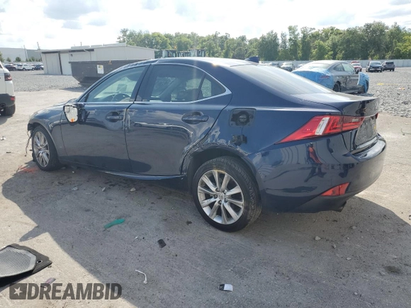 2015 Lexus IS 250 with VIN JTHBF1D22F5057707, listed as a Copart auction lot 51366245 with 145,968 mi miles and Salvage Title. Bid and sale history available at carsss.com. Image 2.