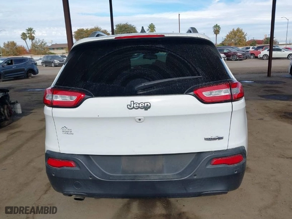 2017 Jeep Cherokee Latitude with VIN 1C4PJLCB1HW527175, listed as a IAAI auction lot 40945261 with 134,663 mi miles. Bid and sale history available at carsss.com. Image 16.