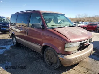 1999 GMC Safari with VIN 1GKEL19W2XB506085, listed as a Copart auction lot 45527785 with 213,594 mi miles and Salvage Title. Bid and sale history available at carsss.com. Image 4.