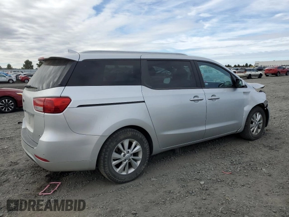 2016 Kia Sedona LX with VIN KNDMB5C13G6088465, listed as a Copart auction lot 72363684 with 89,018 mi miles and Salvage Title. Bid and sale history available at DreamBid. Image 3.