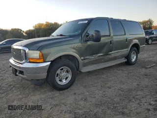 2000 Ford Excursion Limited with VIN 1FMNU42S5YEE16961, listed as a Copart auction lot 81290974 with 203,355 mi miles and Clean Title. Bid and sale history available at DreamBid. Image 1.