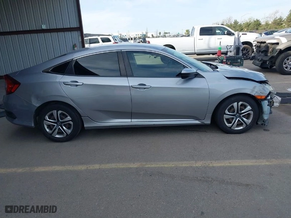 2017 Honda Civic Sedan LX with VIN 19XFC2F53HE008998, listed as a IAAI auction lot 41766055 with 105,740 mi miles. Bid and sale history available at carsss.com. Image 14.