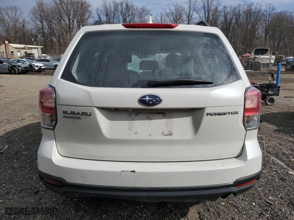 2018 Subaru Forester with VIN JF2SJABC7JH577521, listed as a Copart auction lot 46034405 with 81,021 mi miles and Salvage Title. Bid and sale history available at carsss.com. Image 6.