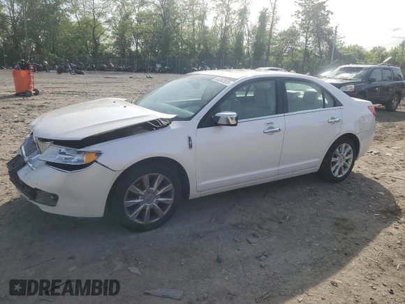 2010 Lincoln MKZ with VIN 3LNHL2GCXAR659786, listed as a Copart auction lot 55262825 with 90,788 mi miles and Salvage Title. Bid and sale history available at DreamBid. Image 1.