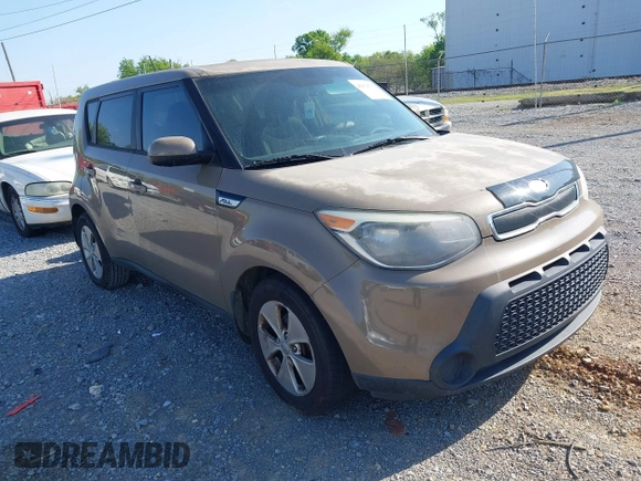 2015 Kia Soul with VIN KNDJN2A22F7137541, listed as a IAAI auction lot 42014753 with 226,370 mi miles. Bid and sale history available at carsss.com. Image 1.