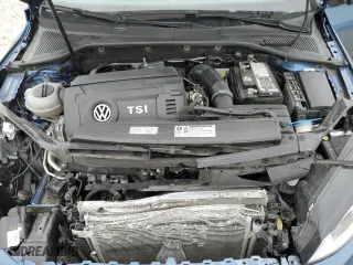 2017 Volkswagen Golf S with VIN 3VW217AU4HM076004, listed as a Copart auction lot 52566215 with 0 mi miles and Salvage Title. Bid and sale history available at carsss.com. Image 12.