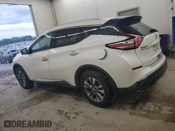 2015 Nissan Murano Platinum with VIN 5N1AZ2MH3FN210007, listed as a Copart auction lot 54654335 with 111,134 mi miles and Salvage title. Bid and sale history available at DreamBid. Image 2.