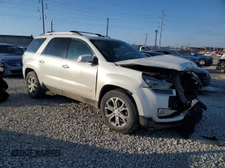 2014 GMC Acadia SLT with VIN 1GKKVSKD9EJ256293, listed as a Copart auction lot 42230505 with 129,458 mi miles and Salvage Title. Bid and sale history available at carsss.com. Image 4.