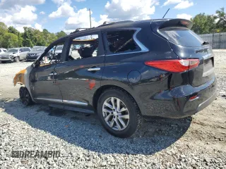 2013 Infiniti JX35 with VIN 5N1AL0MM1DC316886, listed as a Copart auction lot 71982764 with 0 mi miles and Salvage Title. Bid and sale history available at carsss.com. Image 2.