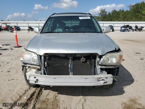 2005 Toyota Highlander with VIN JTEDP21A450088909, listed as a Copart auction lot 51628585 with 245,526 mi miles and Salvage Title. Bid and sale history available at carsss.com. Image 5.