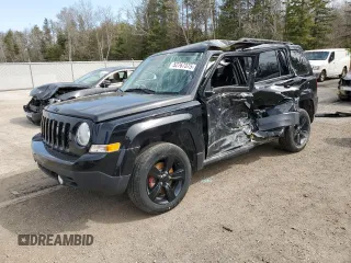 2015 Jeep Patriot High Altitude with VIN 1C4NJRAB0FD392874, listed as a Copart auction lot 52767375 with 134,522 mi miles and Salvage Title. Bid and sale history available at DreamBid. Image 1.