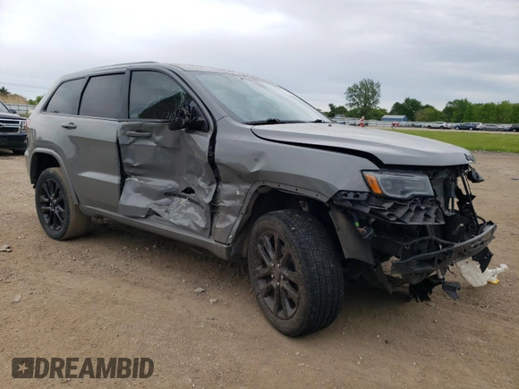 2020 Jeep Grand Cherokee Altitude with VIN 1C4RJFAG9LC416781, listed as a Copart auction lot 57808955 with 87,560 mi miles and Salvage title. Bid and sale history available at DreamBid. Image 4.