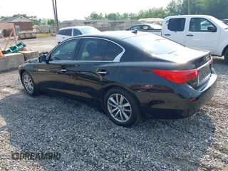 2015 Infiniti Q50 Premium with VIN JN1BV7AP5FM334429, listed as a IAAI auction lot 42389298 with 146,126 mi miles and . Bid and sale history available at DreamBid. Image 3.