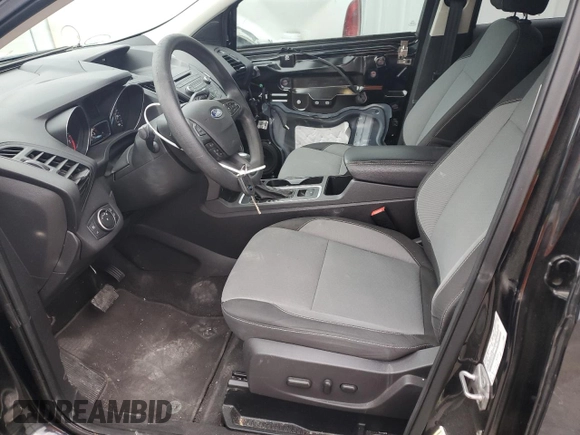 2017 Ford Escape SE with VIN 1FMCU0GD7HUE72044, listed as a Copart auction lot 48565255 with 125,052 mi miles and Salvage Title. Bid and sale history available at DreamBid. Image 7.