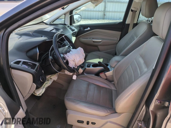 2013 Ford C-Max SEL z VIN 1FADP5BU1DL534869, wystawiony jako Copart lot #58275185 z przebiegiem Nie podano mil oraz Szkoda całkowita • Salvage title. Historia ofert i sprzedaży dostępna na DreamBid. Obrazek 7.
