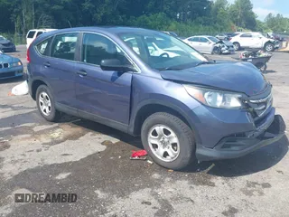 2012 Honda CR-V LX with VIN 3CZRM3H36CG700773, listed as a IAAI auction lot 42619900 with 106,420 mi miles and . Bid and sale history available at DreamBid. Image 1.