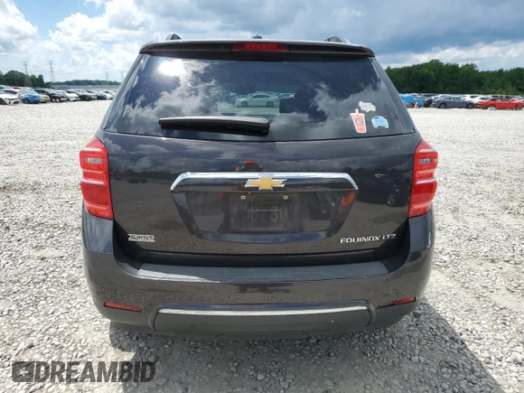 2016 Chevrolet Equinox LTZ z VIN 2GNALDEK4G6289826, wystawiony jako Copart lot #56425745 z przebiegiem 126 695 mil mil oraz Szkoda całkowita • Salvage title. Historia ofert i sprzedaży dostępna na DreamBid. Obrazek 6.