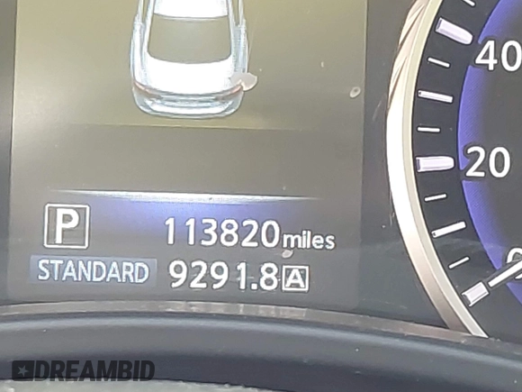 2014 Infiniti Q50 Premium with VIN JN1BV7AR1EM701665, listed as a IAAI auction lot 41276373 with 113,820 mi miles. Bid and sale history available at carsss.com. Image 15.