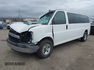 2016 Chevrolet Express Passenger LT with VIN 1GAZGPFG2G1202352, listed as a IAAI auction lot 41699012 with Not provided miles and . Bid and sale history available at DreamBid. Image 16.