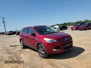 2015 Ford Escape Titanium with VIN 1FMCU0J99FUB10833, listed as a Copart auction lot 52291855 with 119,666 mi miles and Salvage Title. Bid and sale history available at DreamBid. Image 12.