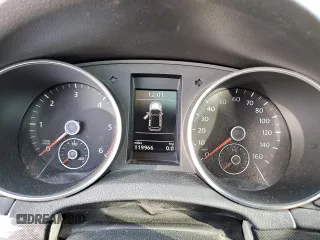 2012 Volkswagen Jetta TDI with VIN 3VWML7AJXCM652356, listed as a Copart auction lot 58726195 with 119,966 mi miles and Salvage title. Bid and sale history available at DreamBid. Image 9.